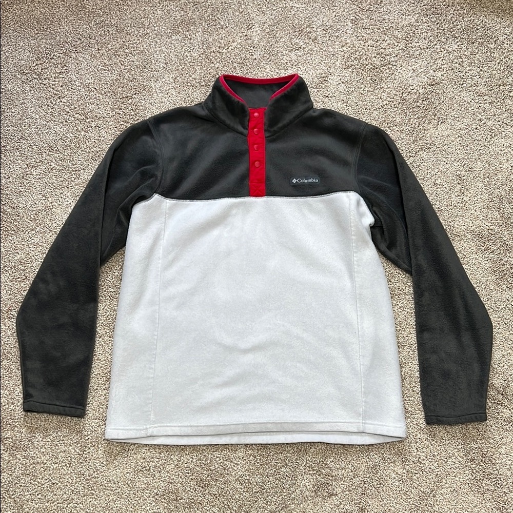 Columbia Black and White Men's Pullover Sweater